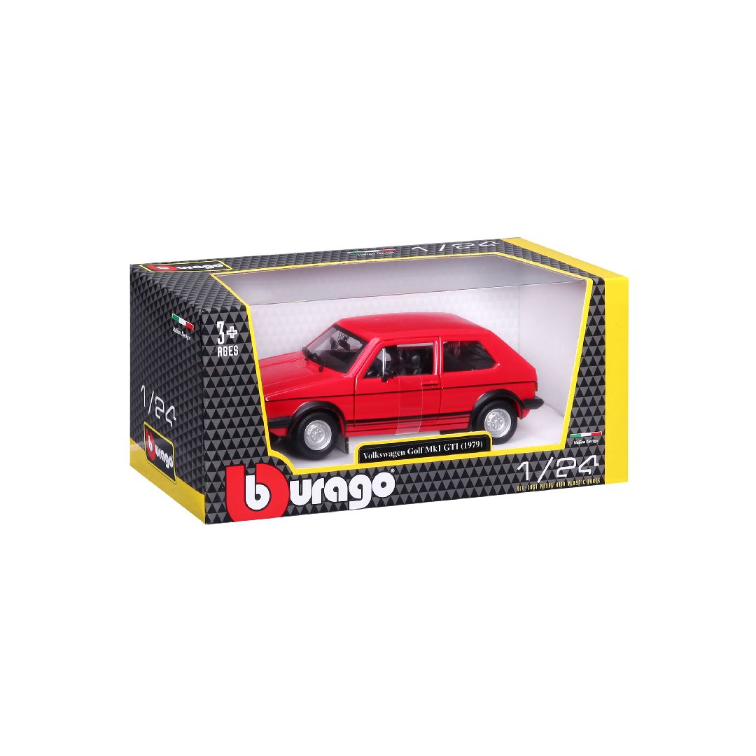 Bburago 1/24 Volkswagen Golf Mk1 GTI (1979) - Red