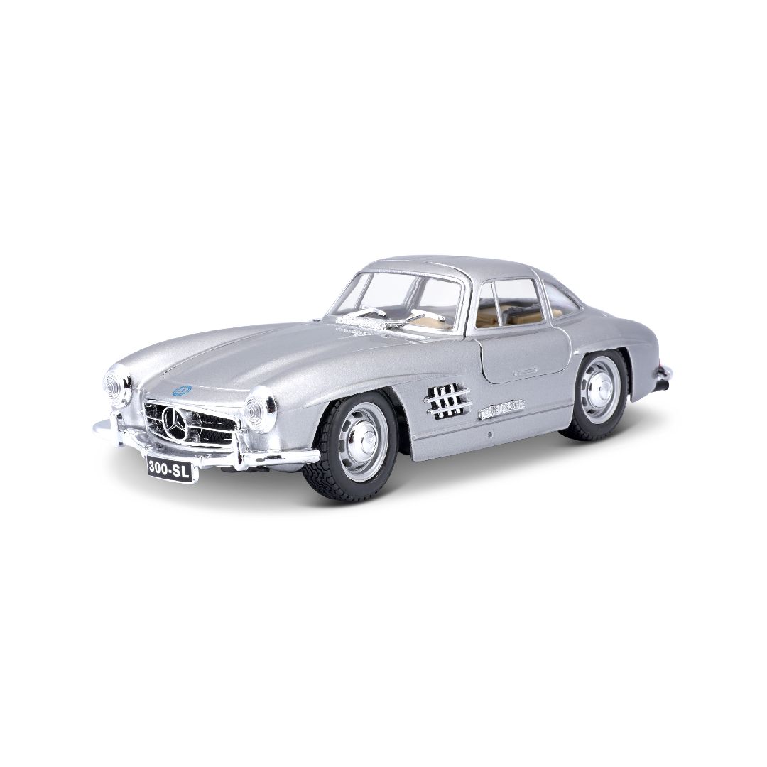 Bburago 1/24 Mercedes-Benz 300 SL (1954) - Silver