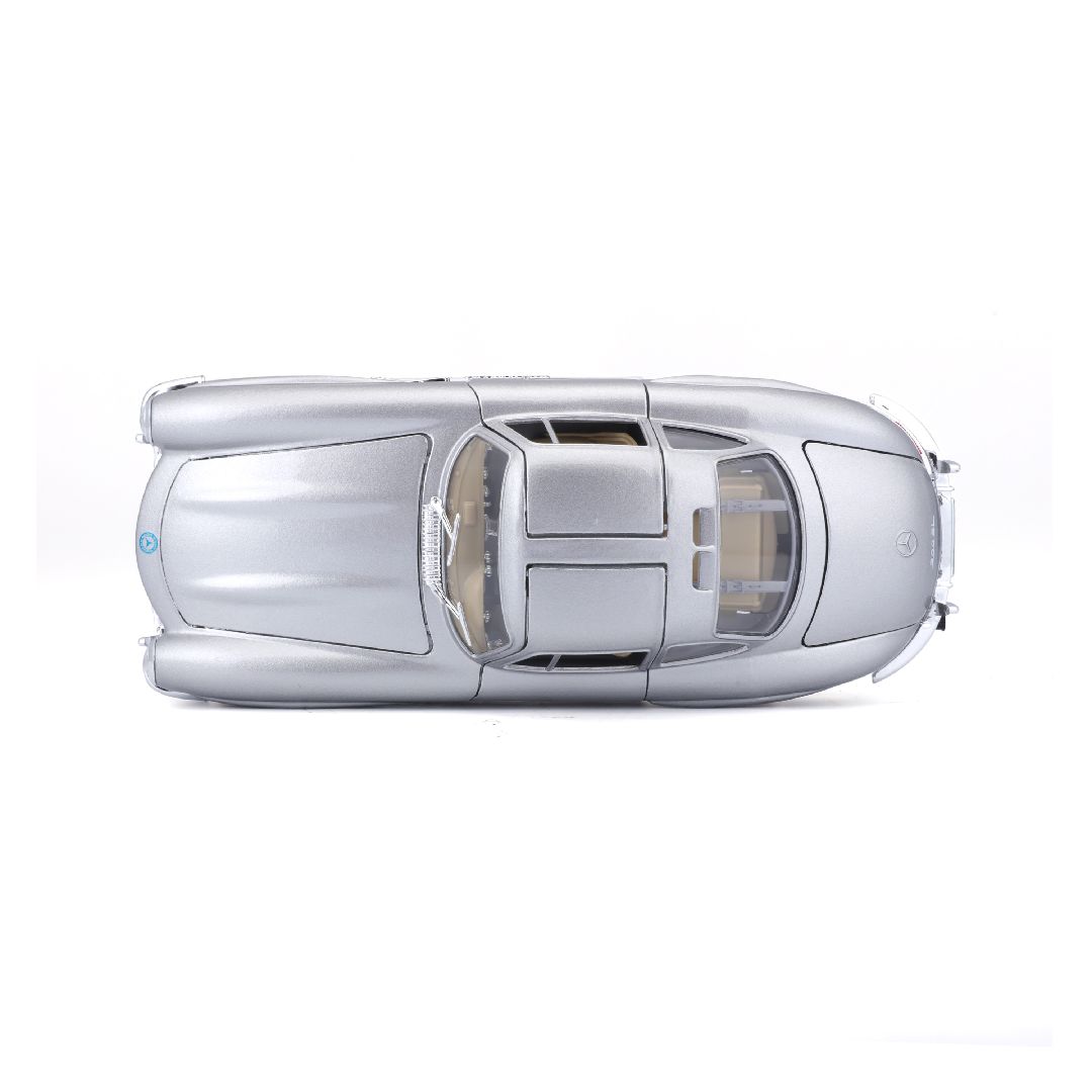 Bburago 1/24 Mercedes-Benz 300 SL (1954) - Silver