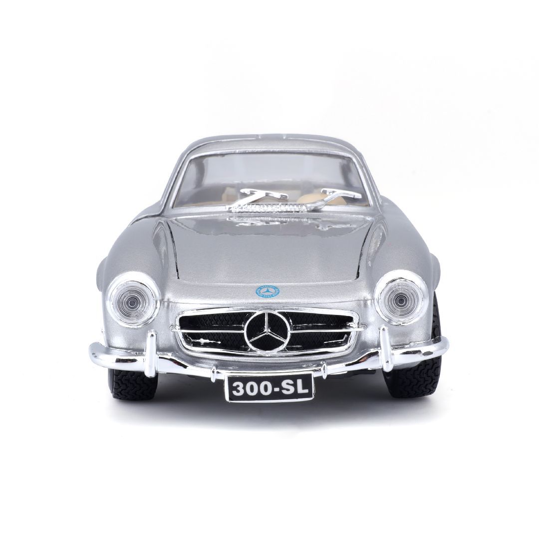 Bburago 1/24 Mercedes-Benz 300 SL (1954) - Silver