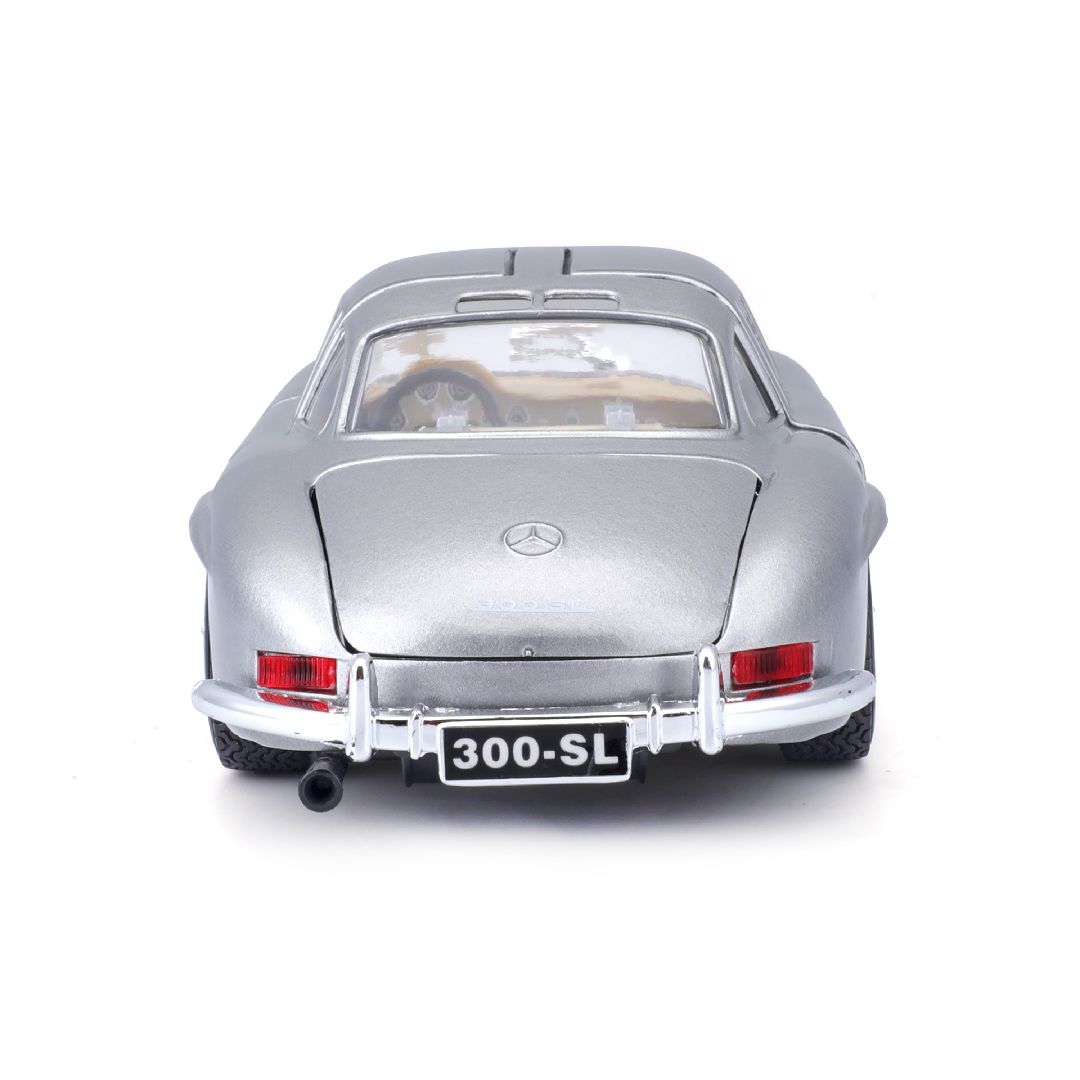Bburago 1/24 Mercedes-Benz 300 SL (1954) - Silver