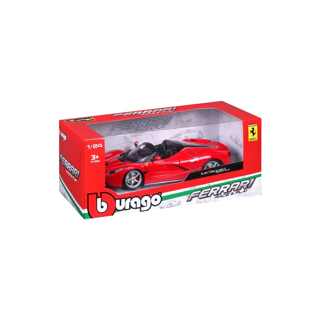 Bburago 1/24 R&P Ferrari LaFerrari Aperta (Red)