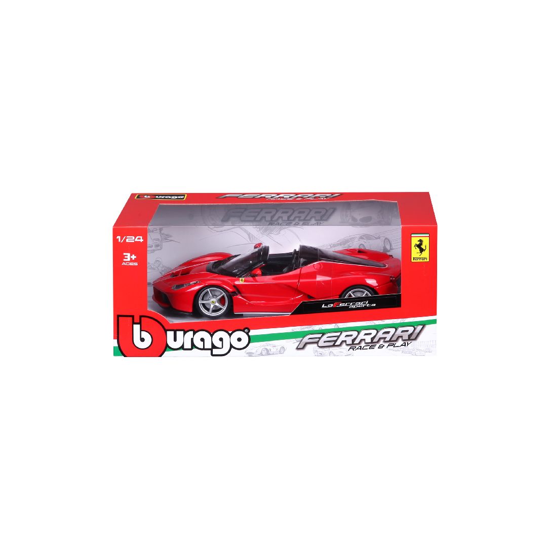 Bburago 1/24 R&P Ferrari LaFerrari Aperta (Red)