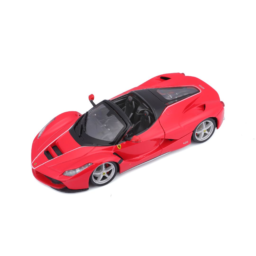 Bburago 1/24 R&P Ferrari LaFerrari Aperta (Red) - Click Image to Close