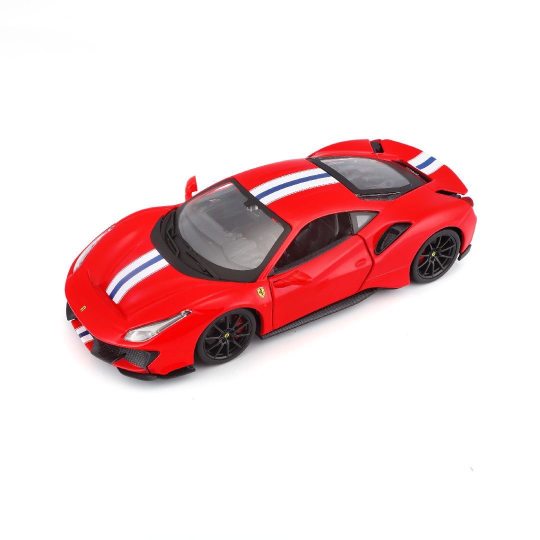 Bburago 1/24 R&P Ferrari 488 Pista (Red) - Click Image to Close