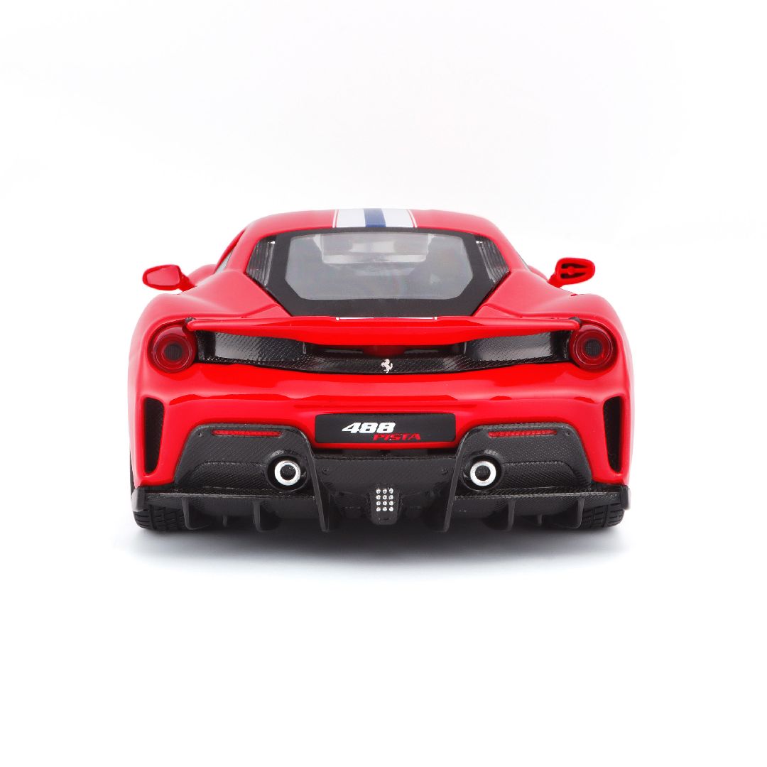 Bburago 1/24 R&P Ferrari 488 Pista (Red) - Click Image to Close
