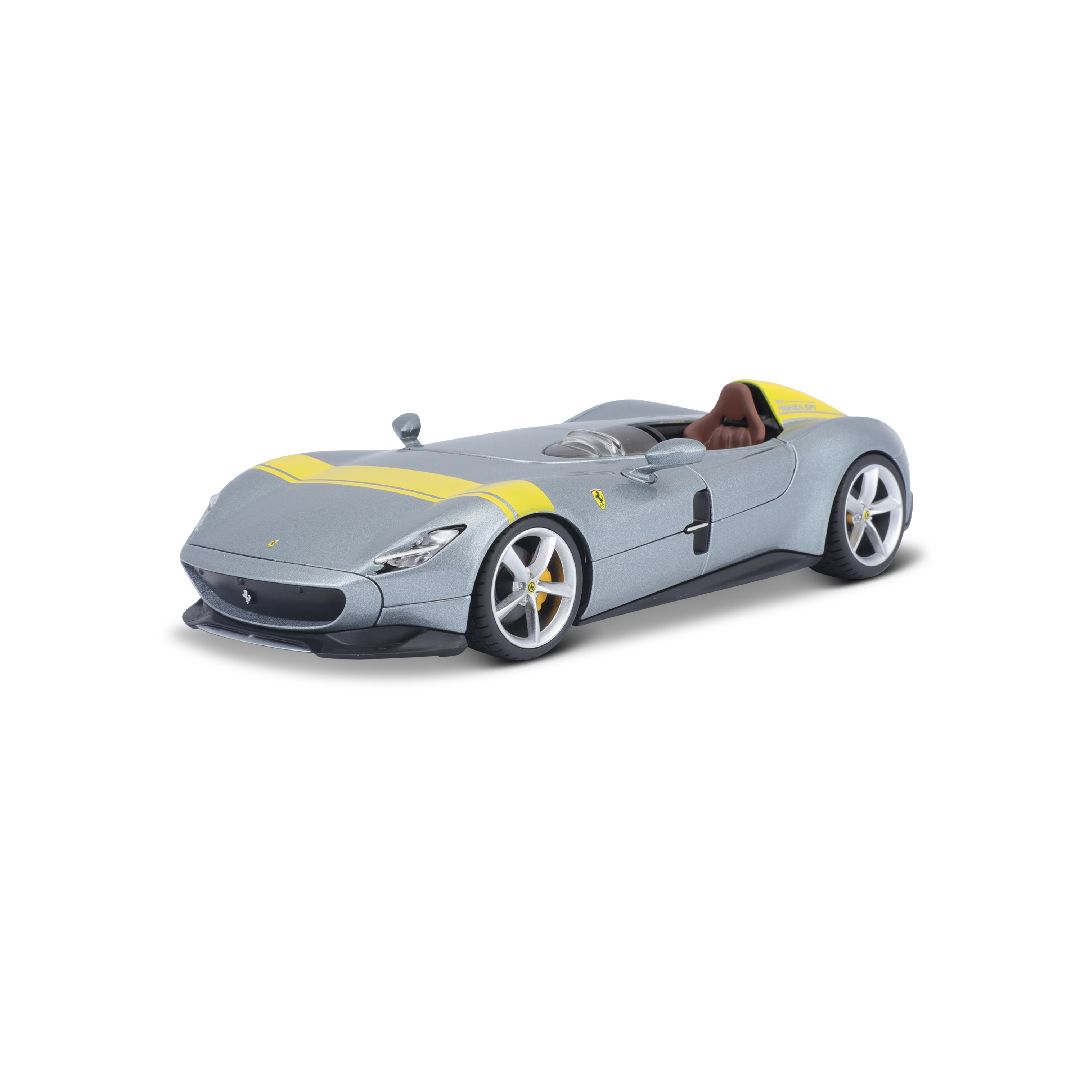 Bburago 1/24 R&P Ferrari Monza SP1 (Gray) - Click Image to Close