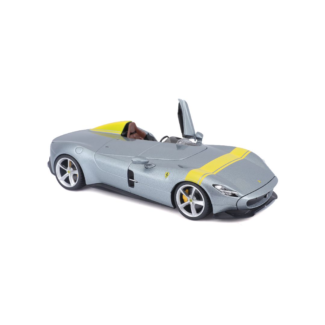 Bburago 1/24 R&P Ferrari Monza SP1 (Gray) - Click Image to Close