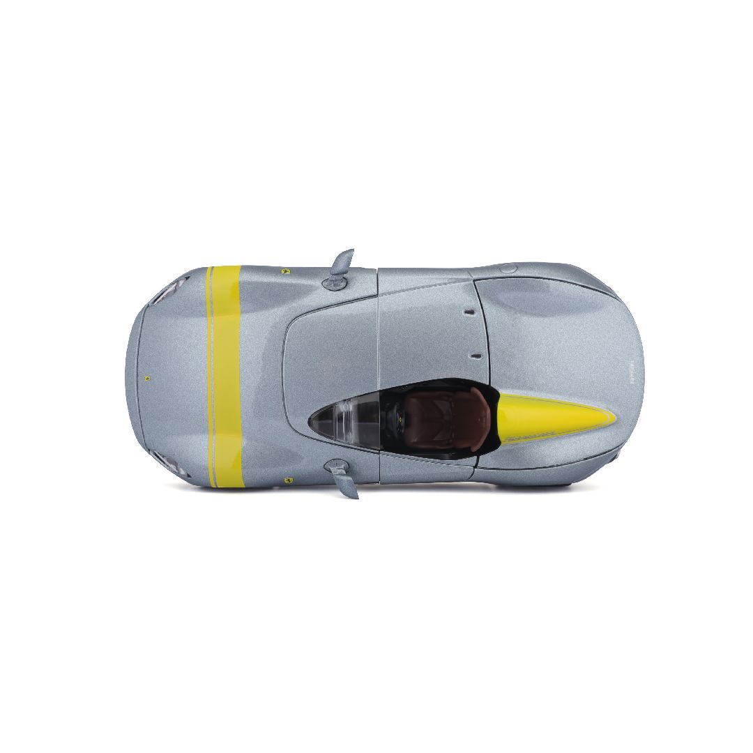Bburago 1/24 R&P Ferrari Monza SP1 (Gray) - Click Image to Close