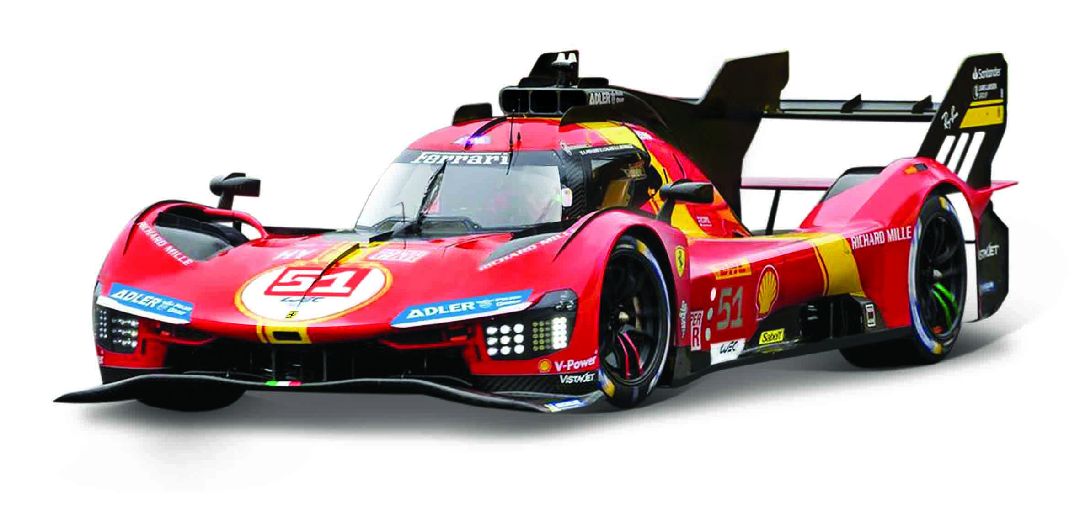 Bburago 1/24 Racing Kit 499P LMH (2023) (Red #51) - Click Image to Close