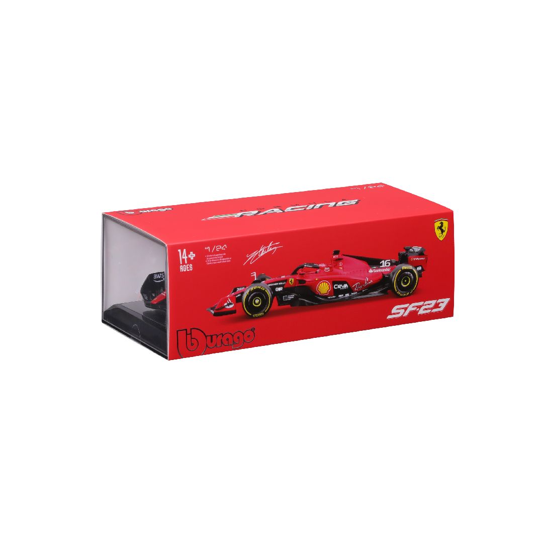 Bburago 1/24 Ferrari SF-23 (2023) (Leclerc #16)
