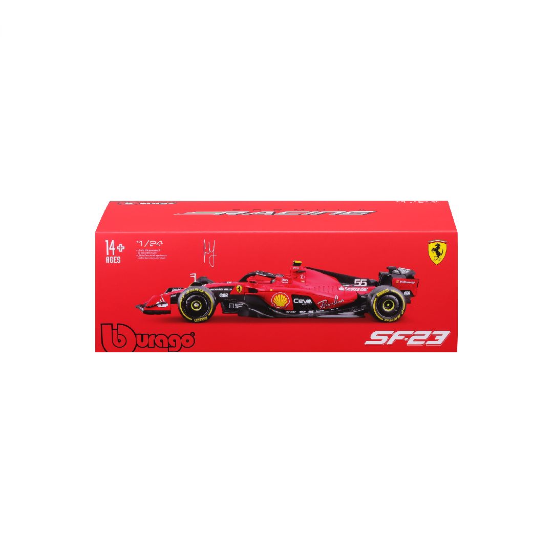 Bburago 1/24 Ferrari SF-23 (2023) (Sainz #55)
