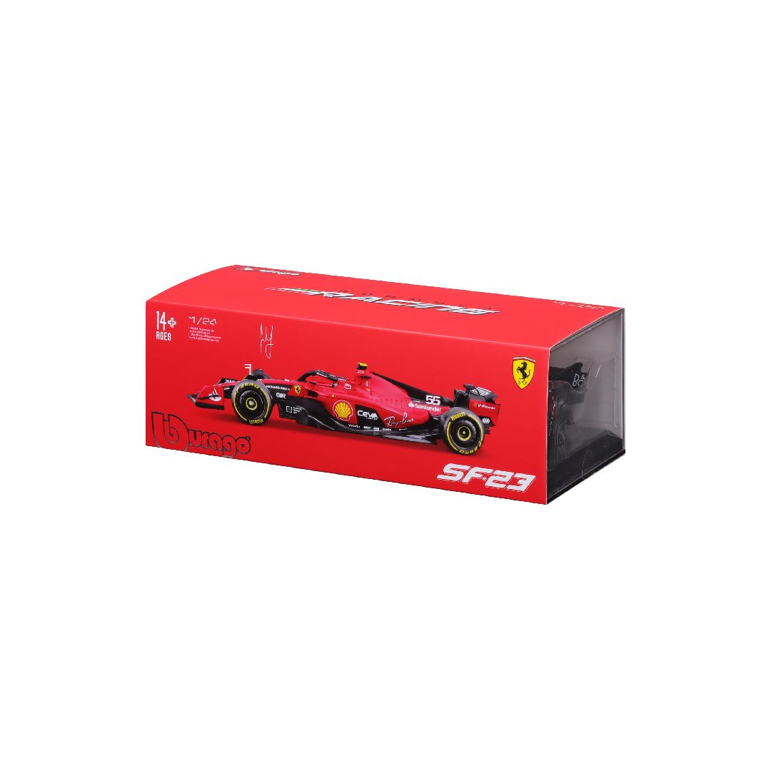 Bburago 1/24 Ferrari SF-23 (2023) (Sainz #55)