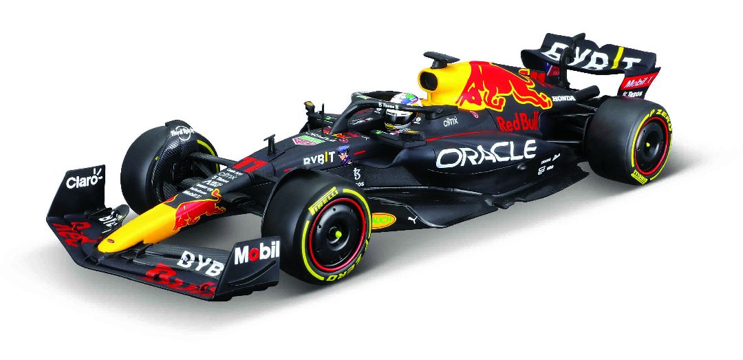 Bburago 1/24 Race Oracle Red Bull Racing RB18 (2022) w/driver (Perez #11)