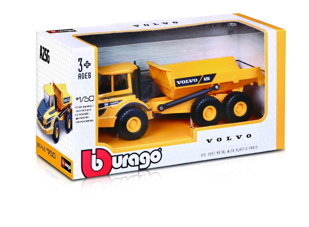 Bburago 1/50 Volvo A25G Articulated Hauler