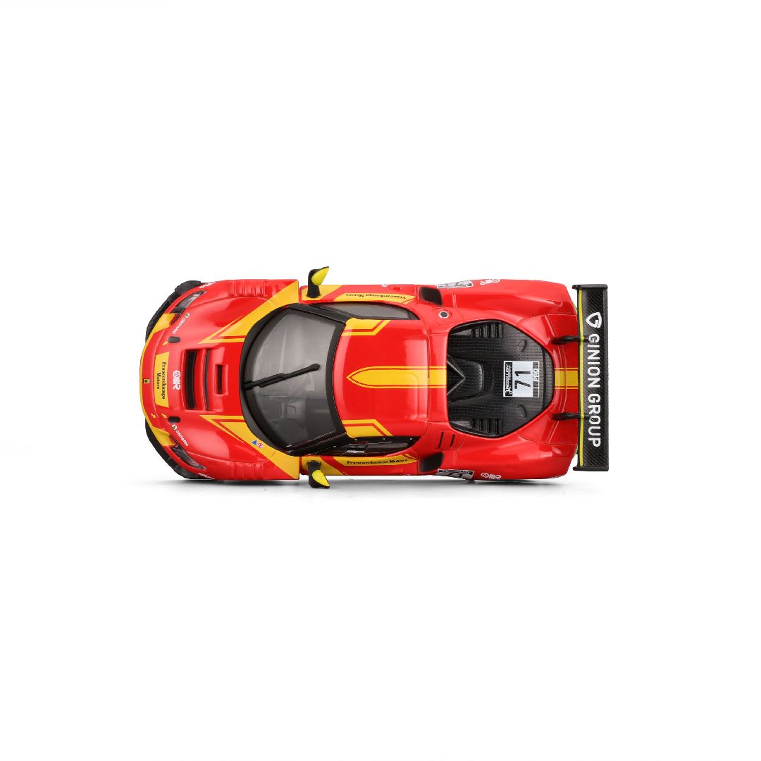 Bburago 1/43 Racing Ferrari 296GT3 (2023) - Red