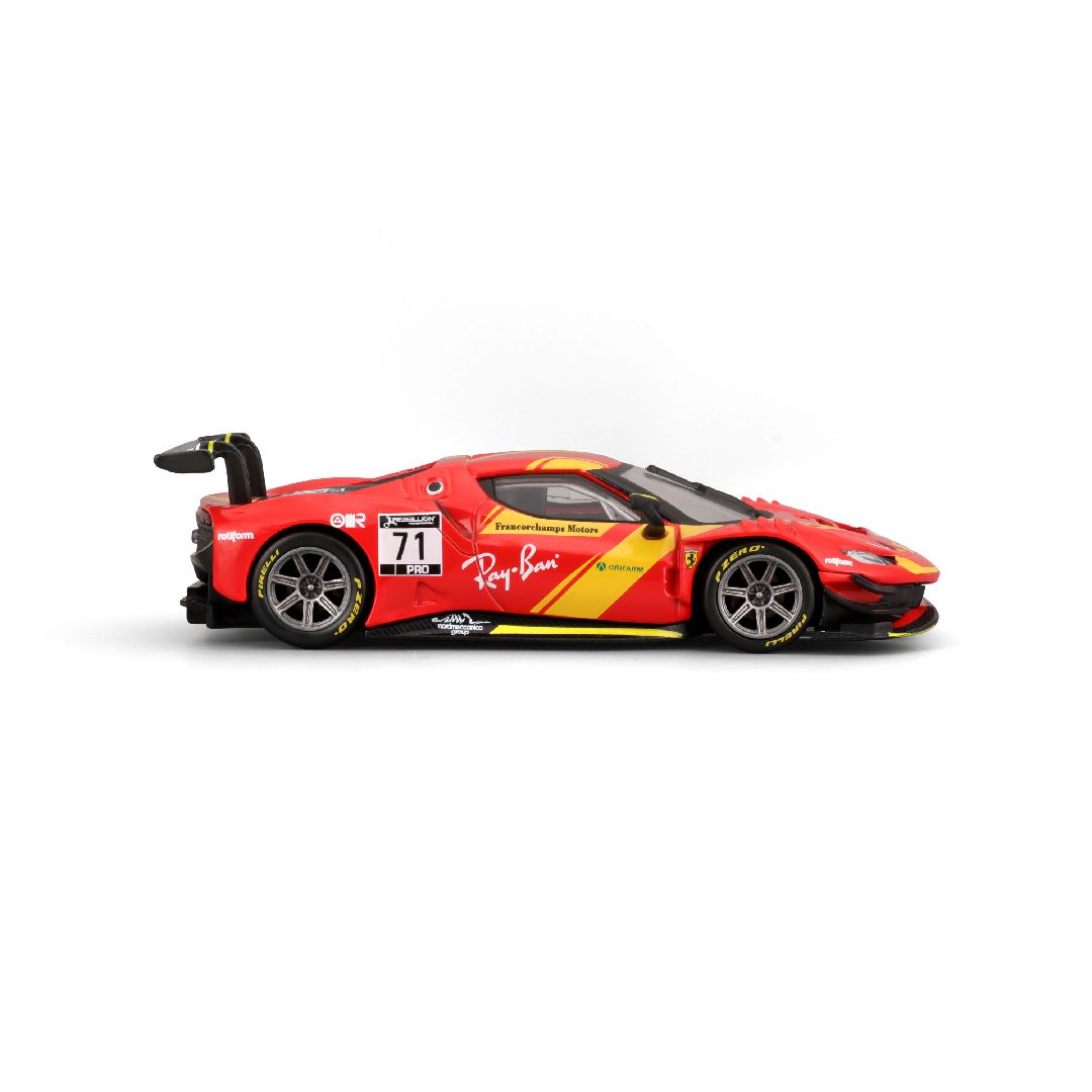 Bburago 1/43 Racing Ferrari 296GT3 (2023) - Red