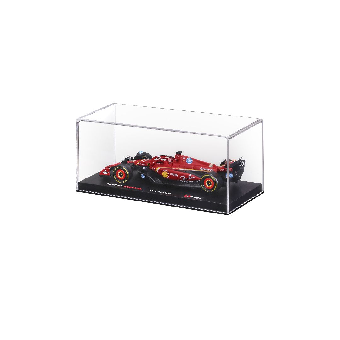 Bburago 1/43 Ferrari Season Car w/ driver (2024) (Leclerc #16)