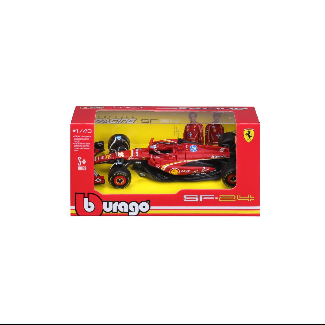 Bburago 1/43 Ferrari Season Car (2024) (Leclerc #16)