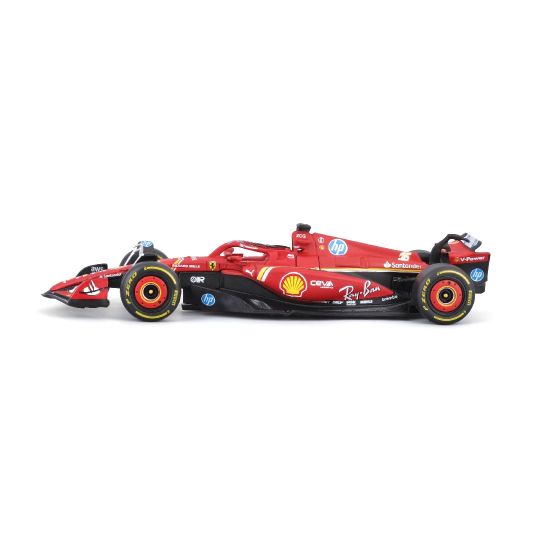 Bburago 1/43 Ferrari Season Car (2024) (Leclerc #16)