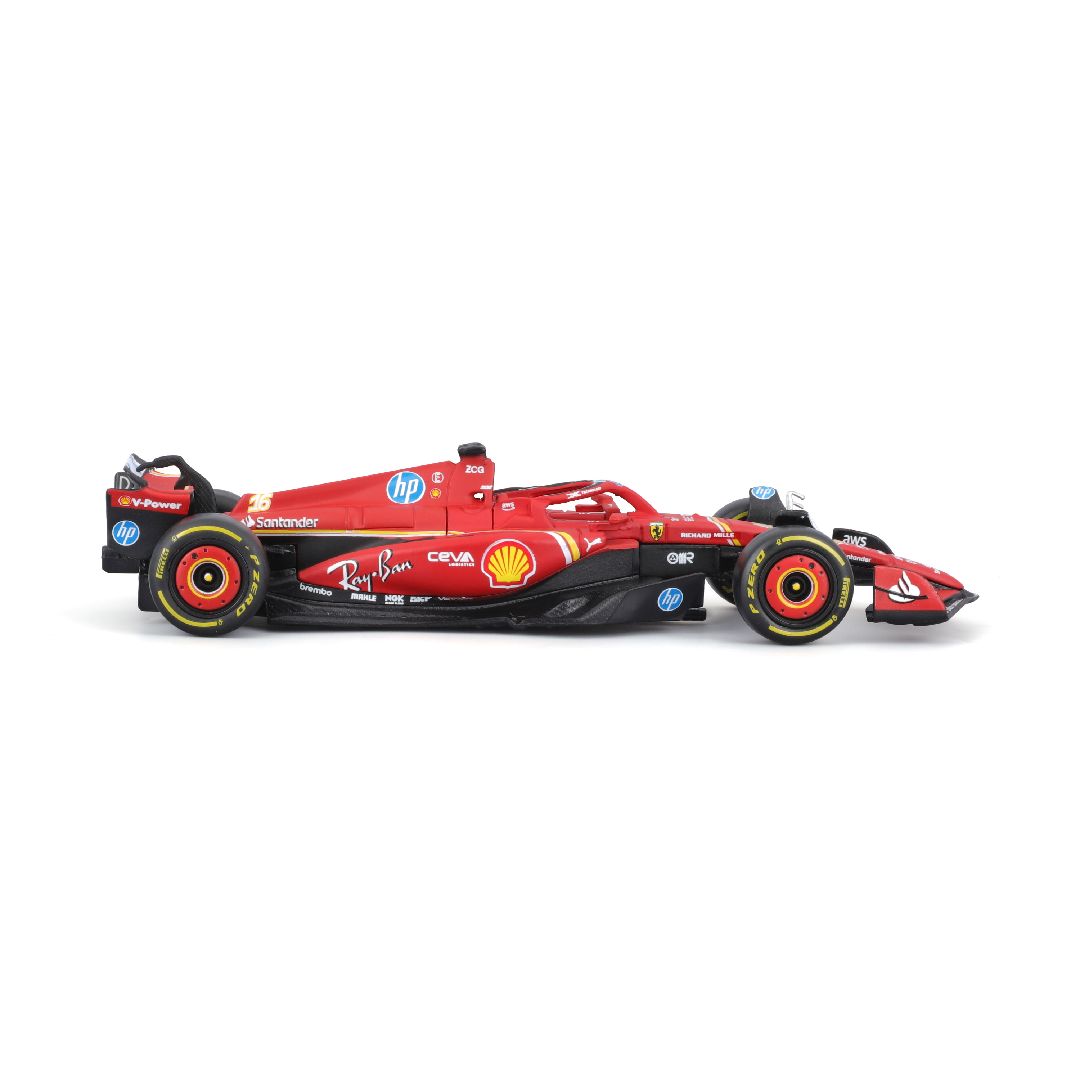 Bburago 1/43 Ferrari Season Car (2024) (Leclerc #16)