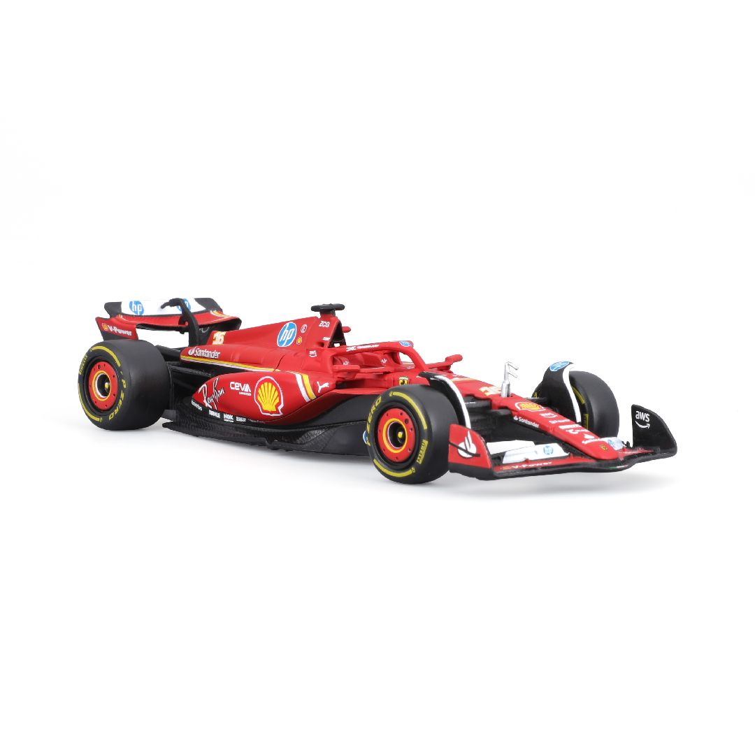 Bburago 1/43 Ferrari Season Car (2024) (Leclerc #16)