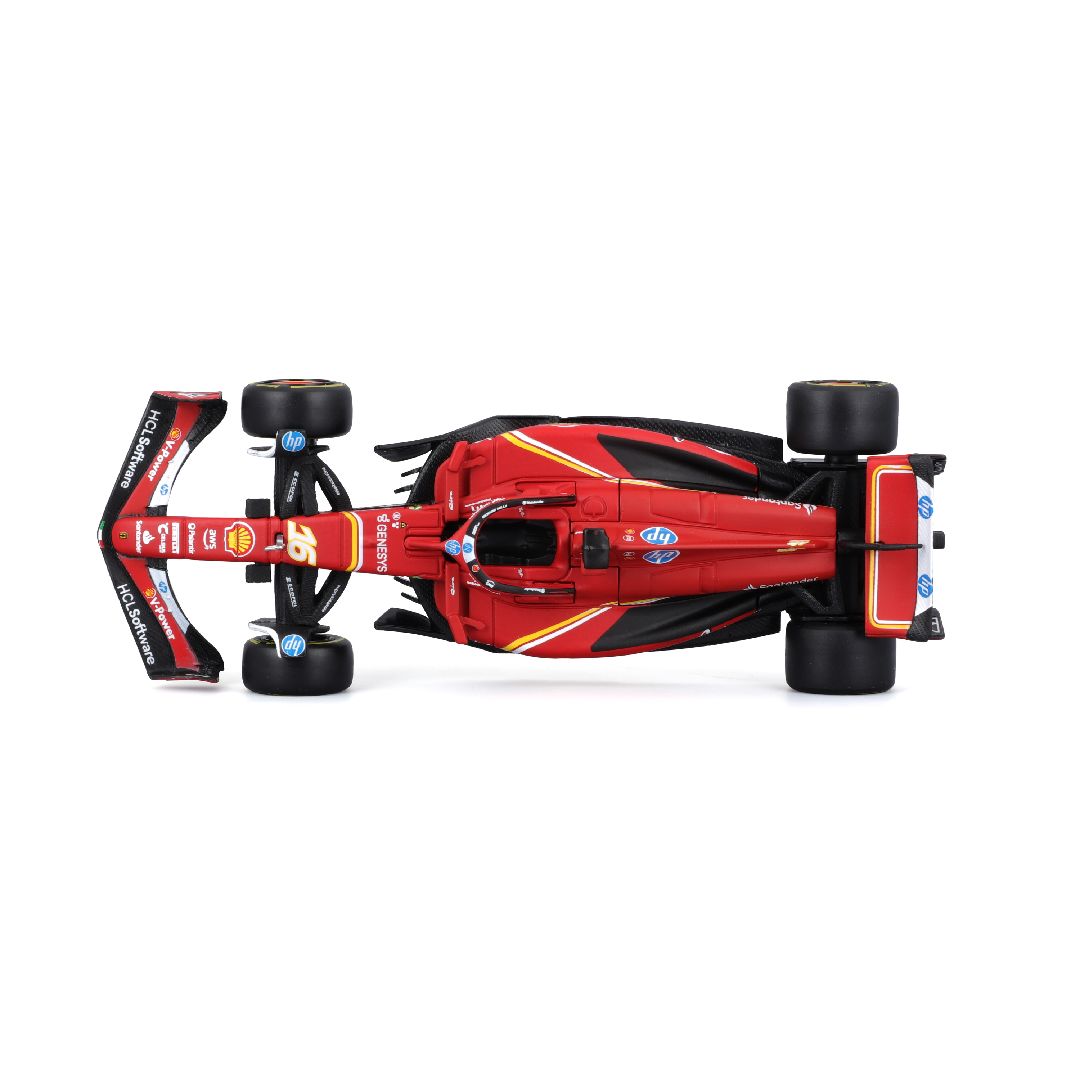 Bburago 1/43 Ferrari Season Car (2024) (Leclerc #16)