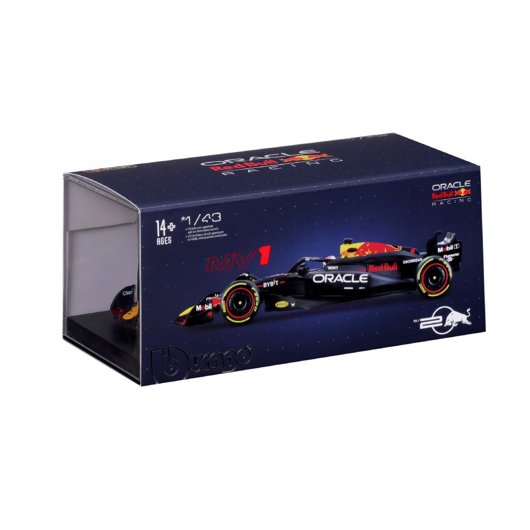 Bburago 1/43 F1 Red Bull RB20 w/helmet (2024) Verstappen #1