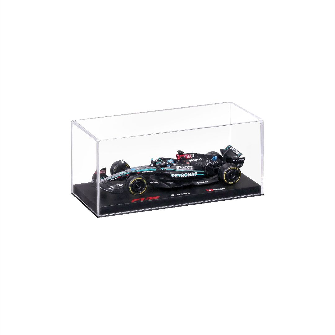 Bburago 1/43 F1 Mercedes W15 w/helmet (2024) - Russell #63