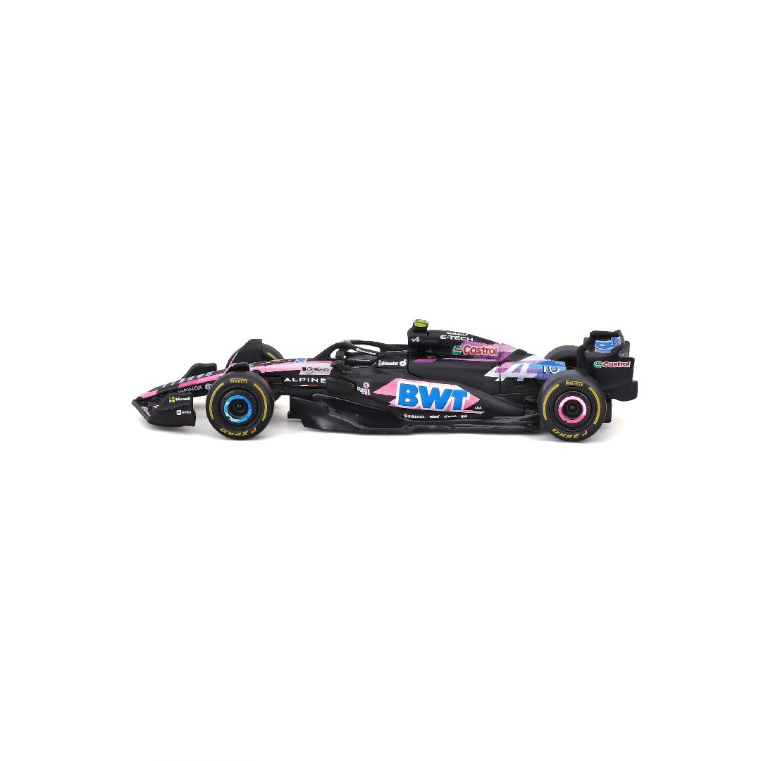 Bburago 1/43 F1 Alpine F1 Team A524 w/helmet (2024) Gasly #10