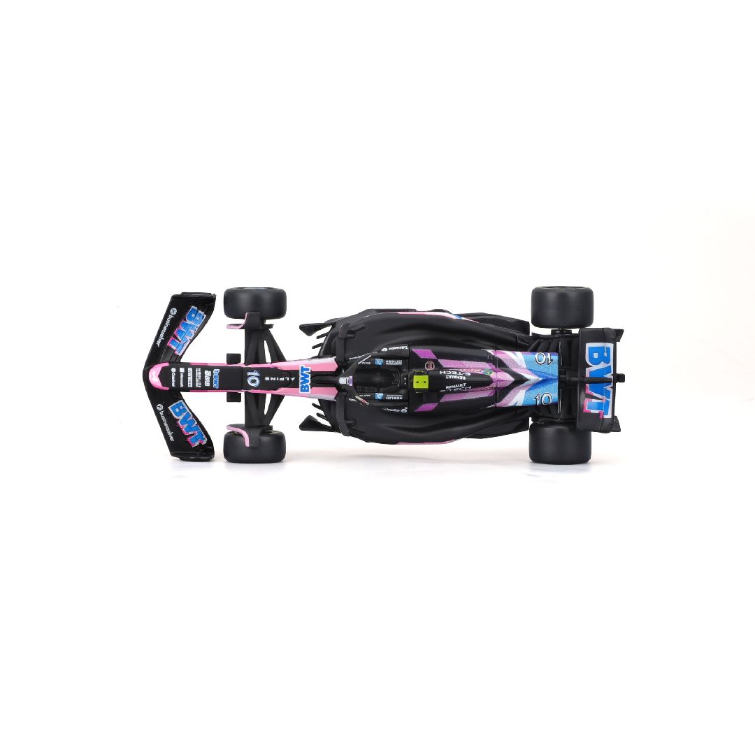 Bburago 1/43 F1 Alpine F1 Team A524 w/helmet (2024) Gasly #10