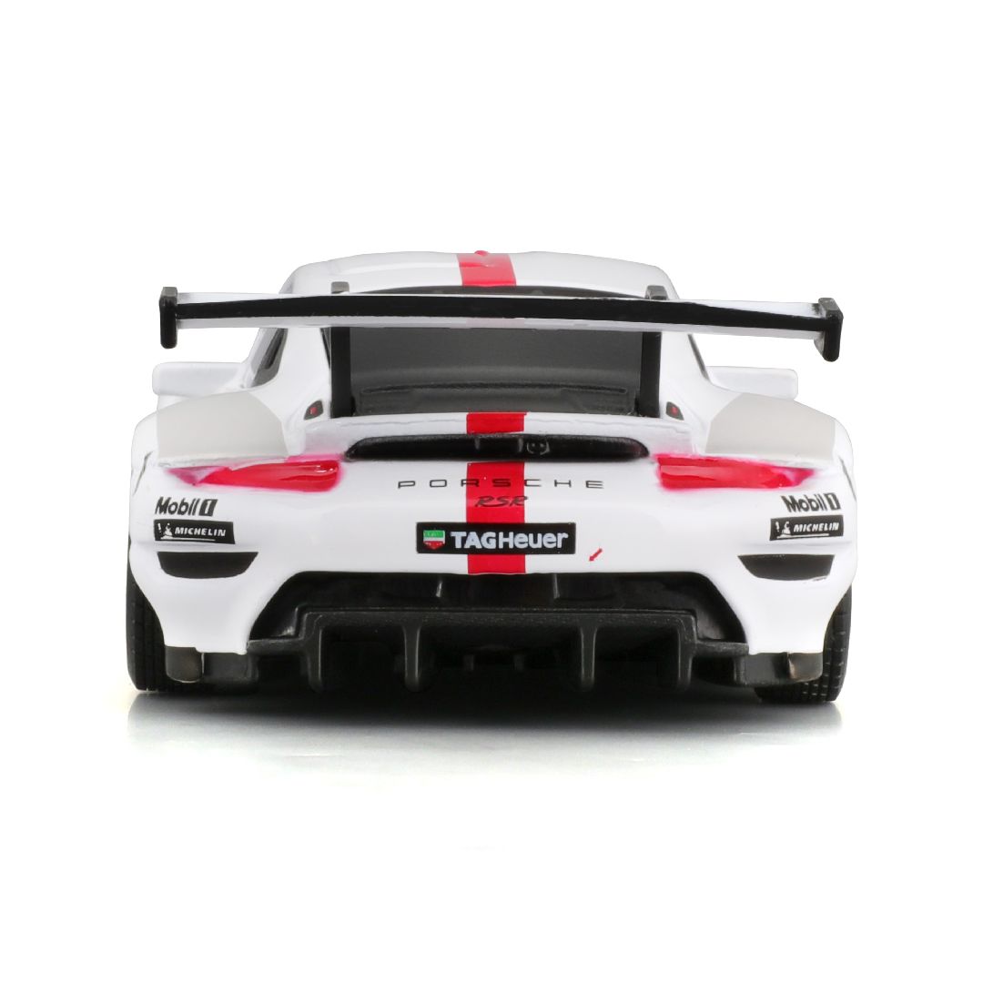 Bburago 1/43 Race Porsche 911 RSR - White