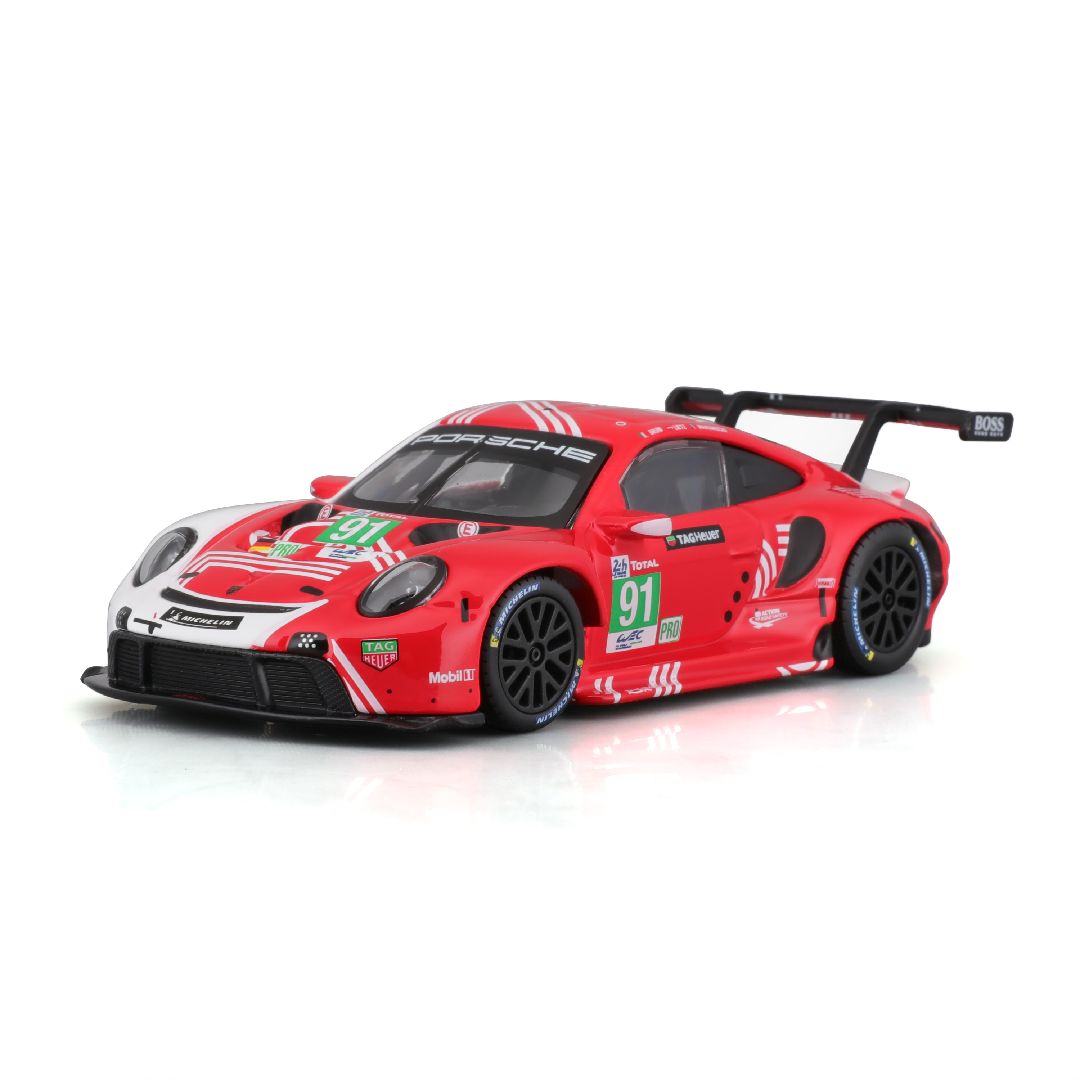 Bburago 1/43 Race Porsche 911 RSR 2020 - Red #91