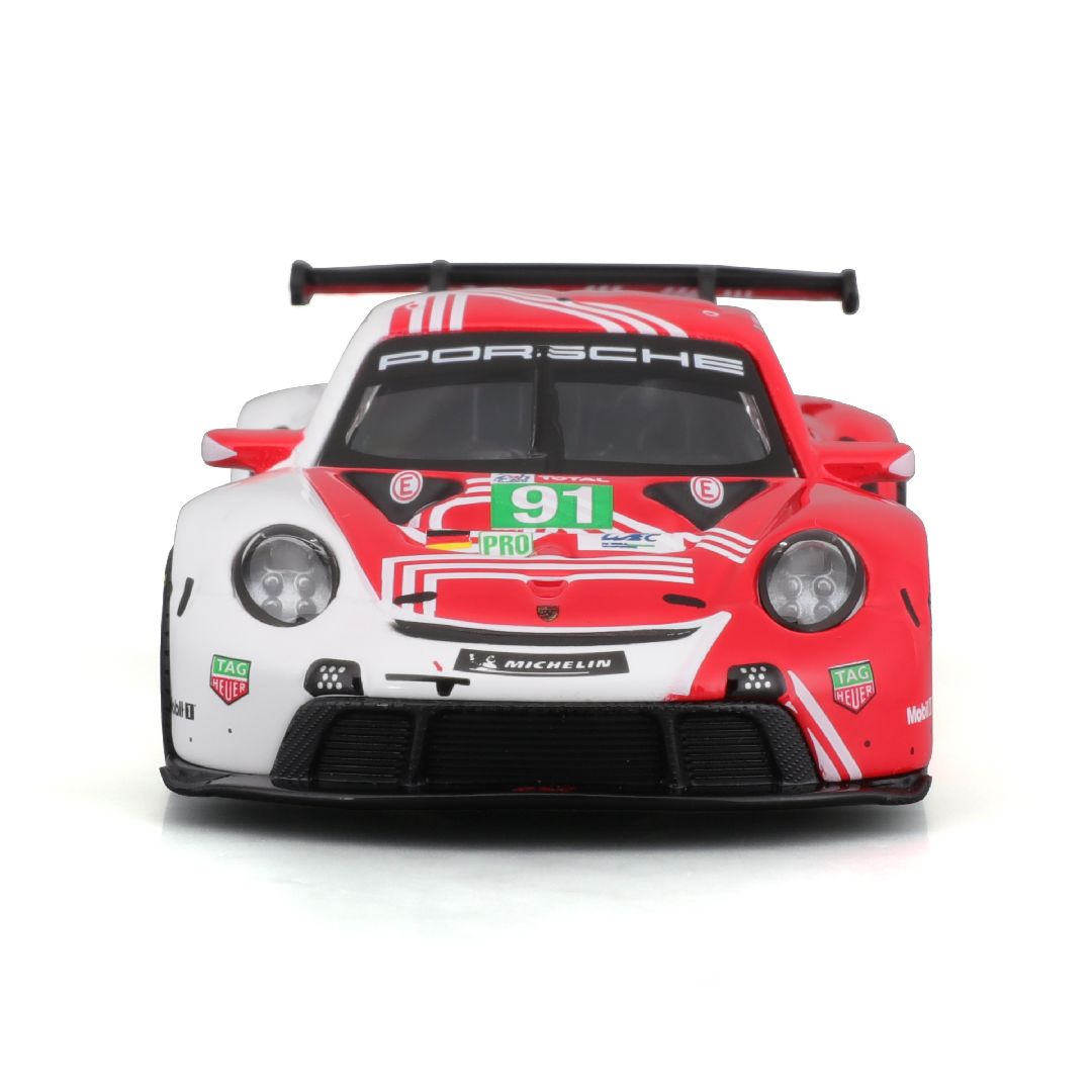 Bburago 1/43 Race Porsche 911 RSR 2020 - Red #91