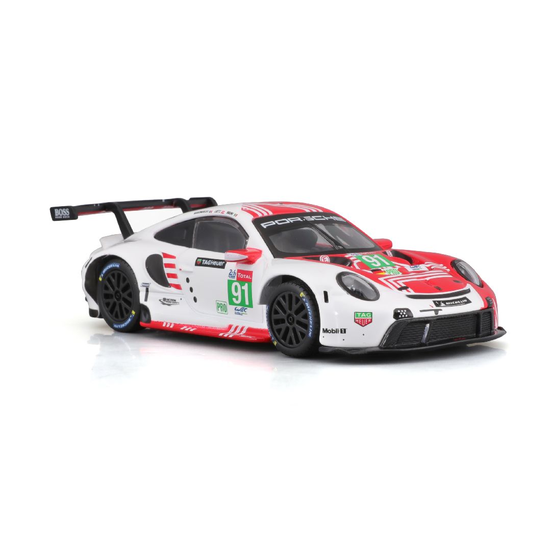 Bburago 1/43 Race Porsche 911 RSR 2020 - Red #91