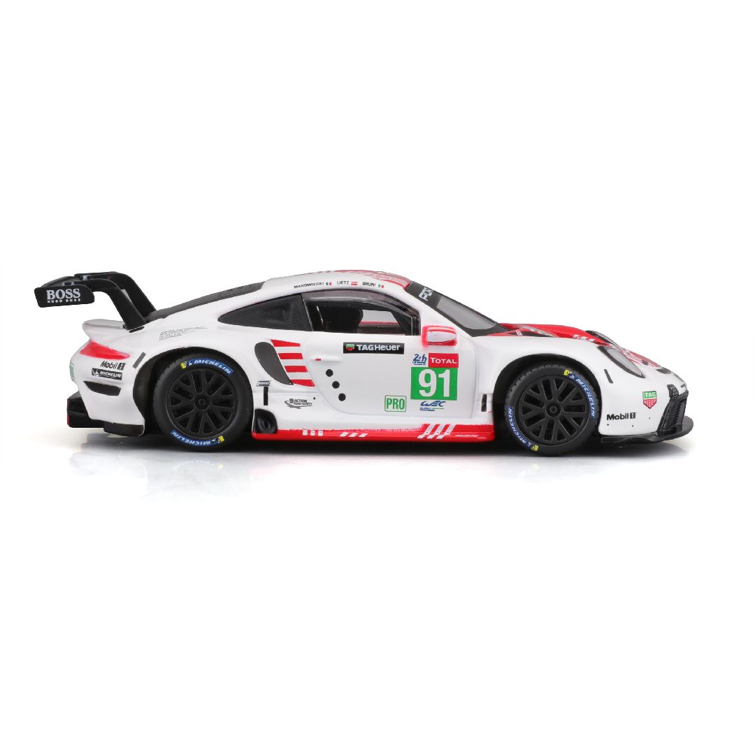 Bburago 1/43 Race Porsche 911 RSR 2020 - Red #91