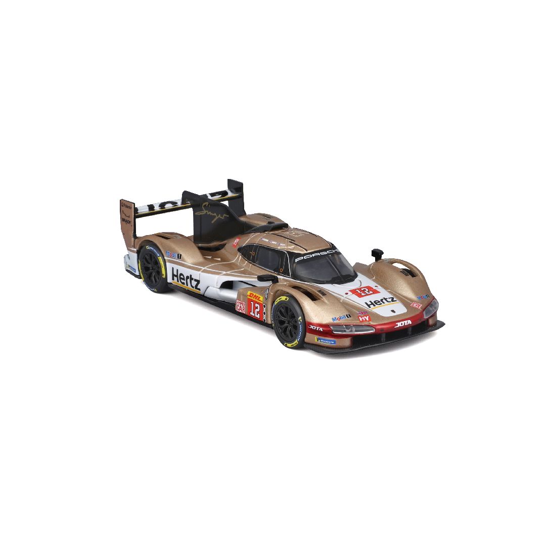 Bburago 1/43 Race Porsche 963 Hertz Team Jota (2024) - #12