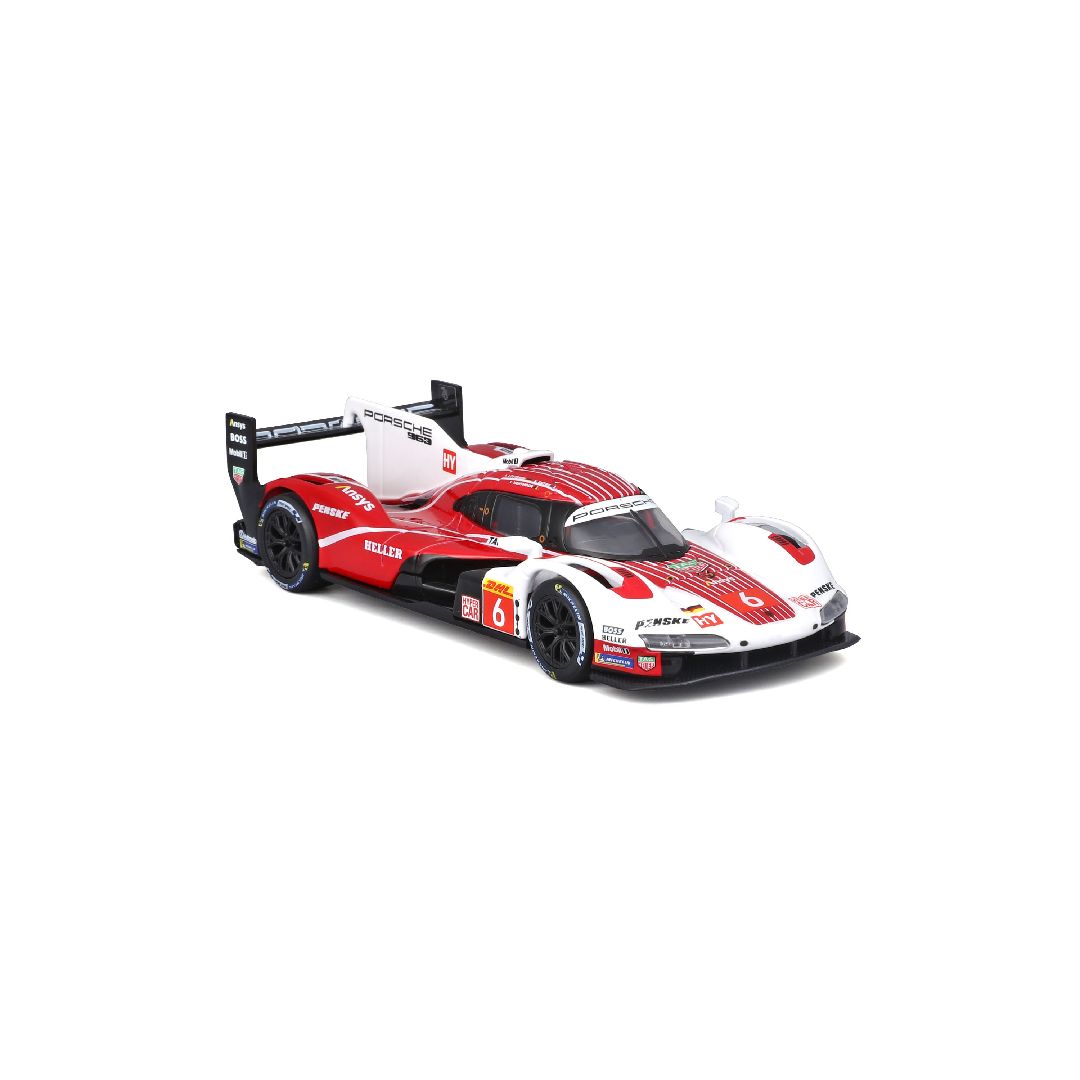 Bburago 1/43 Race Porsche 963 (2024) - #6 Qatar Race