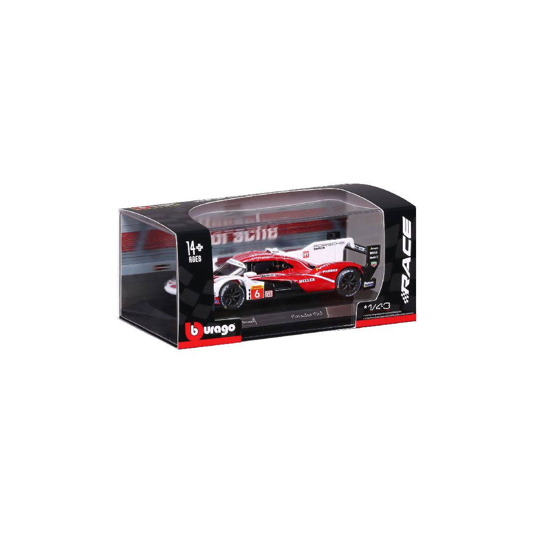 Bburago 1/43 Race Porsche 963 (2024) - #6 Qatar Race