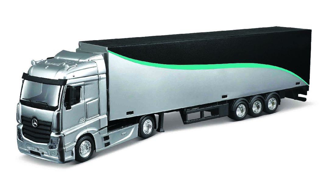 Bburago 1/43 F1 Mercedes Semi w/ W15 (2024) - Russell #63