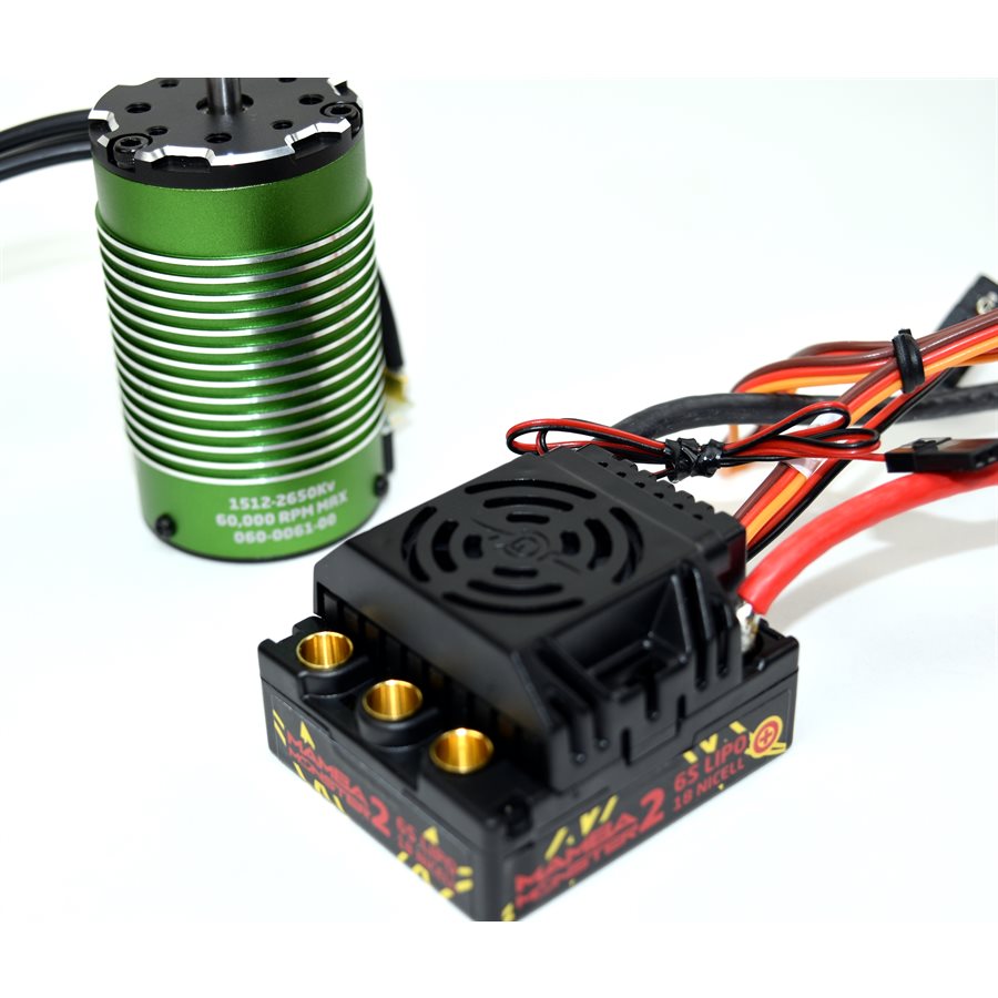 Castle Monster 2 1/8th 25V ESC Waterproof w/ 2650kv Motor