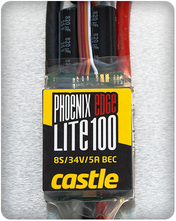 Castle Creations Phoenix Edge Lite 100 25V 100A ESC w/ 5A BEC