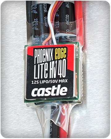 Castle Phoenix Edge Lite 40 HV - 40 Amp ESC, No BEC - Click Image to Close