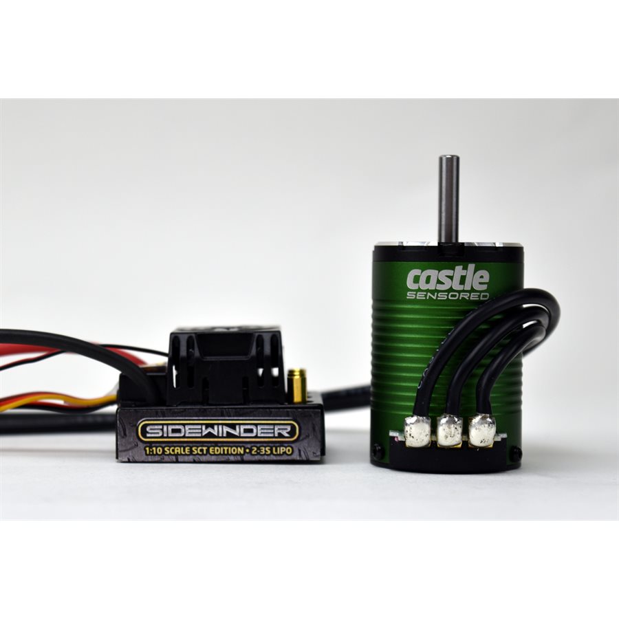 Castle Sidewinder SCT Waterproof Combo w/ 1410-3800KV Motor