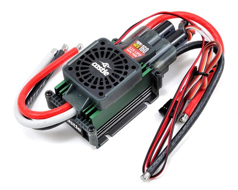 Castle Phoenix Edge 160HVF 50V 160A ESC w/ Fan - Click Image to Close