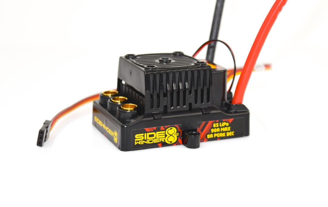 Castle "Sidewinder 8th" ESC, 25.2V ESC, 8A PEAK BEC, Waterproof - Click Image to Close