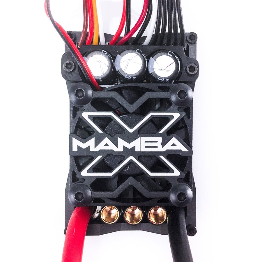 Castle Creations Mamba X, Sensored, 25.2V WP ESC, 8A Peak BEC, Datalogging