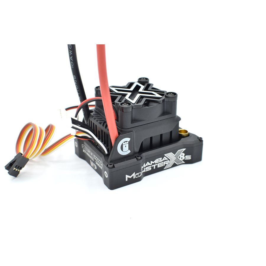 Castle Creations Mamba Monster X 8S, 33.6v ESC, 8A Peak BEC