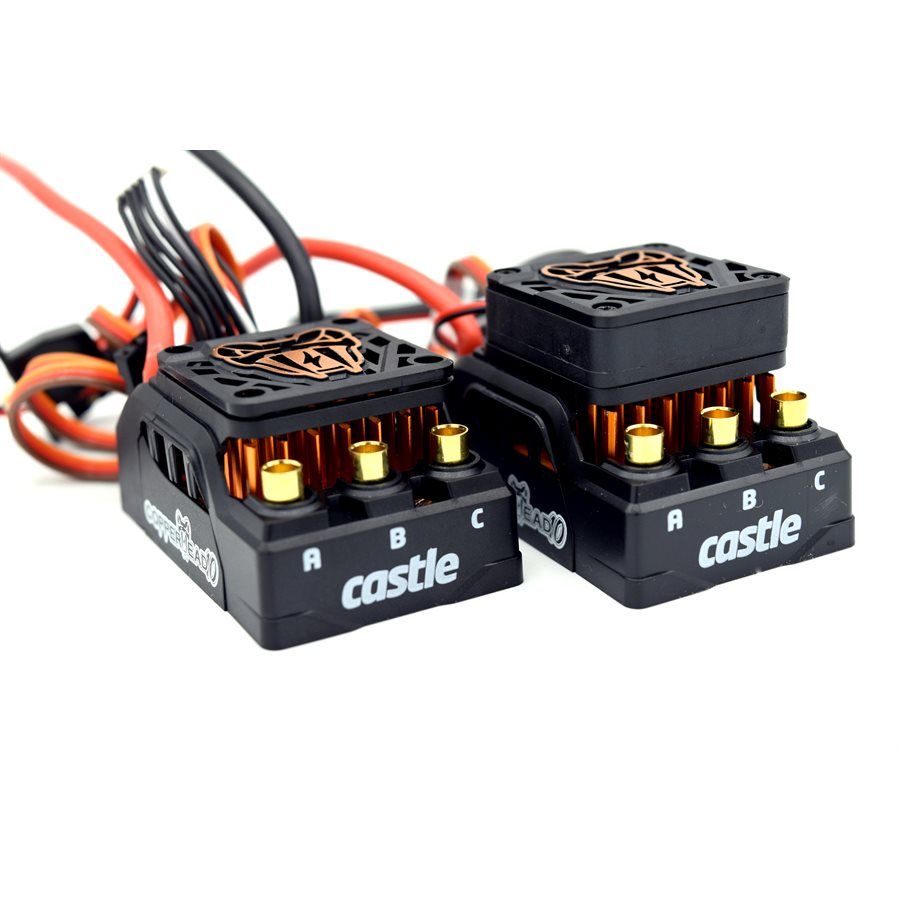 Castle Copperhead 10 Sensored ESC SCT Ed. w/ 1415-2400Kv Motor