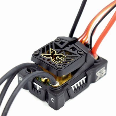 Castle Creations Mamba Micro X2, 16.8V, WP Sensored ESC (4.0mm). BEC Specification: Adjustable: 5.5V or 7.5V (2A Peak),Default 5.5V